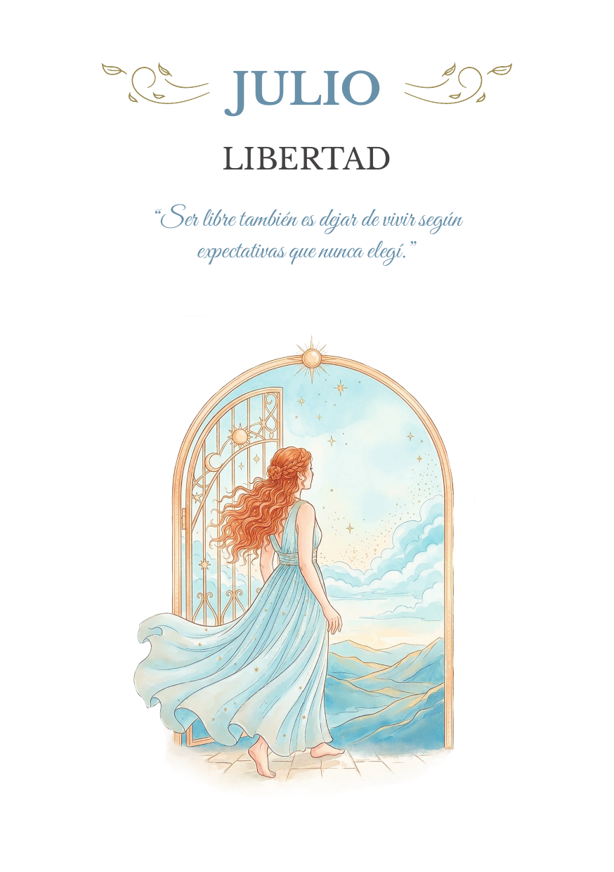Apertura del mes de Julio de la Agenda Celestia Alchemy 2027: Libertad